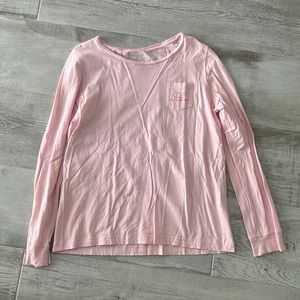 Vineyard Vines Womens long sleeve pocket tee
